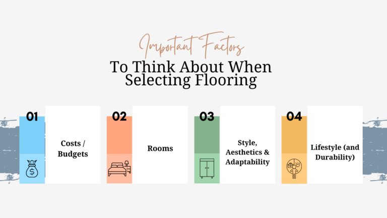 Important Factors to Think About When Selecting Flooring (Pt. 1)