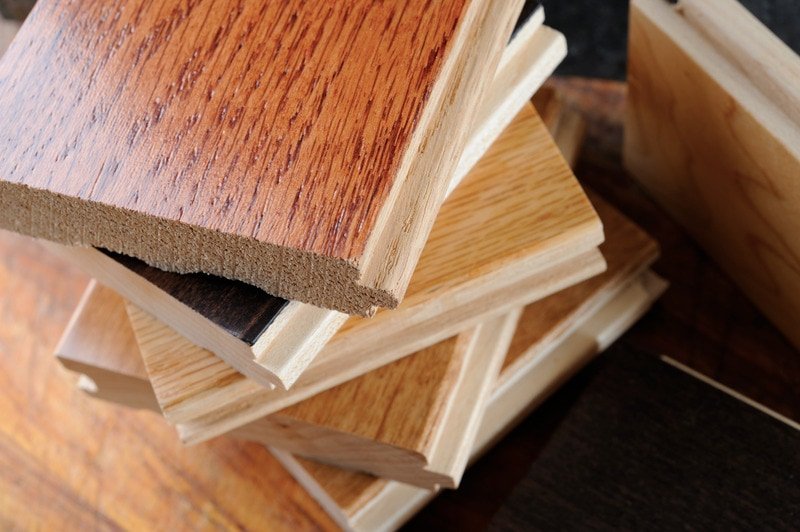 layers of engineered hardwood