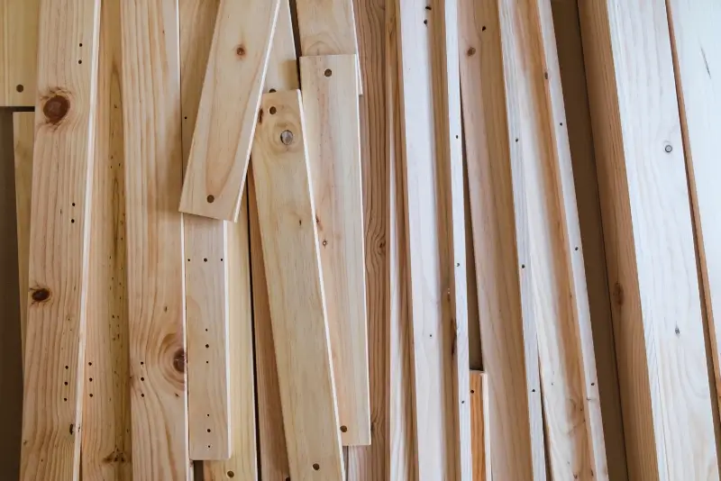 Unfinished Hardwood Planks